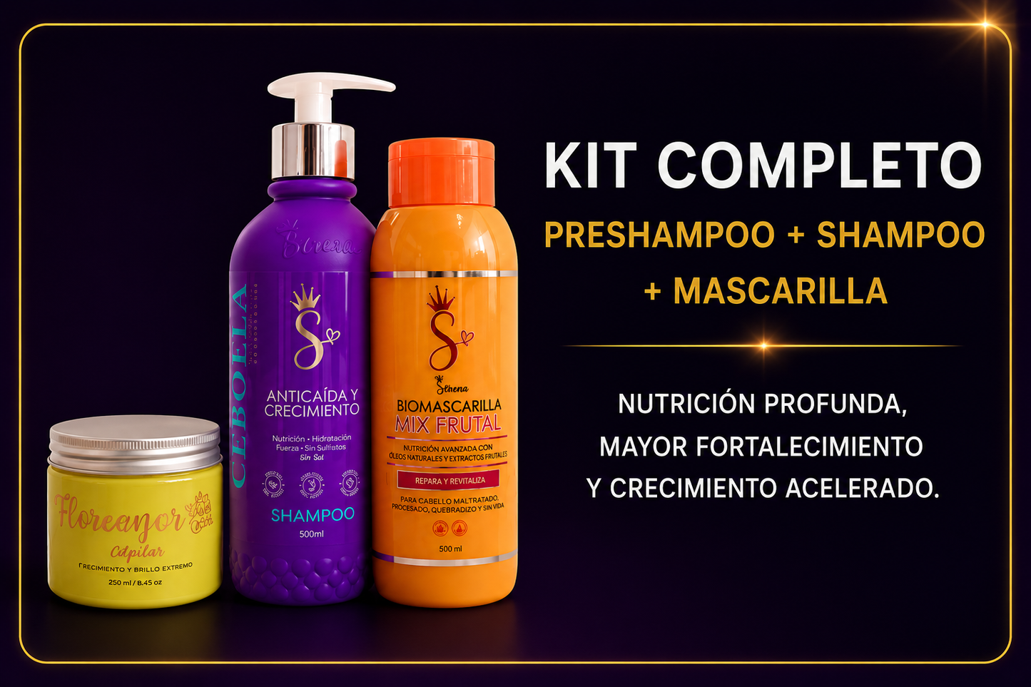 KIT ANTECAÍDA E HIDRATACIÓN